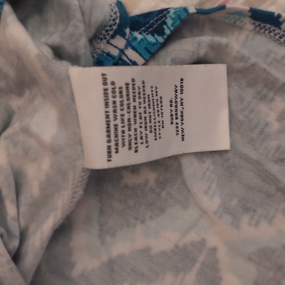 Ruby Rd. Multicolor Chevron Top - Picture 5 of 6